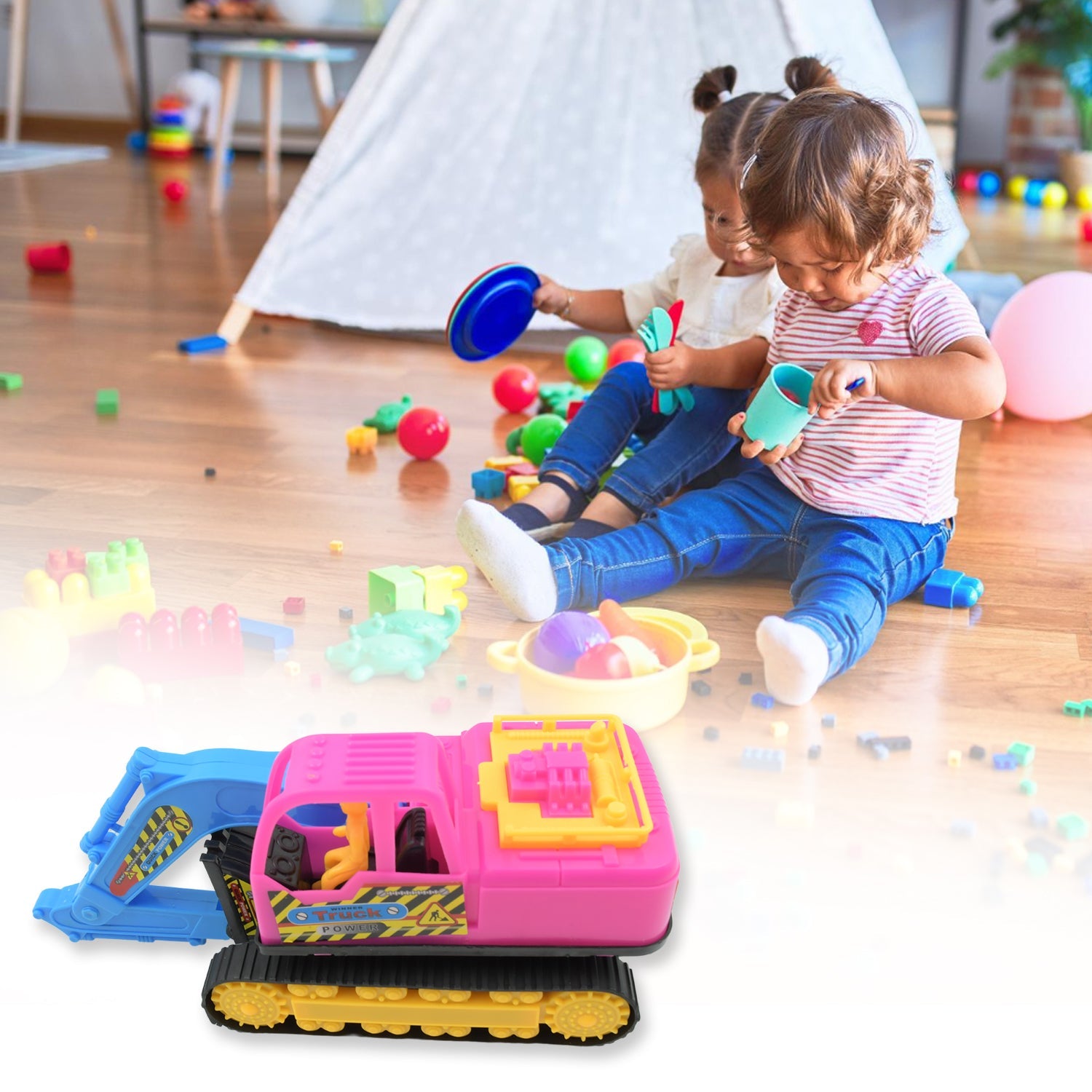 3254 Friction Powered Construction JCB for Kids, Plastic Moving Smooth, Construction Vehicles for Kids | Construction Toy | Pull Back | Toys Mini Construction Series (1 Pc) 3254 Friction Powered Construction JCB for Kids, Plastic Moving Smooth, Construction Vehicles for Kids | Construction Toy | Pull Back | Toys Mini Construction Series (1 Pc)